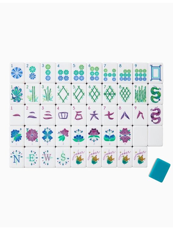 Oh My Mahjong Other - NEW SEALED Oh My Mahjong LAGOON Mahjong Tiles Set American Mahjong Game